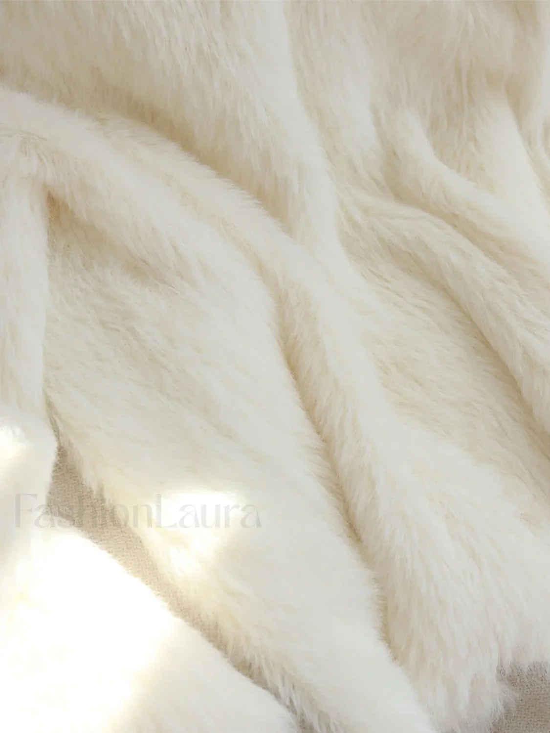 Oversized Fuzzy Graceful V-neck Sweater