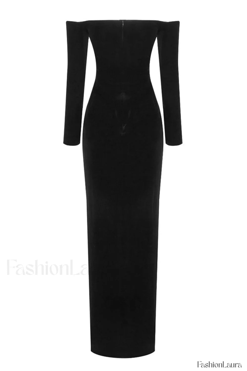 Palma Strapless Stylish Velvet Dress