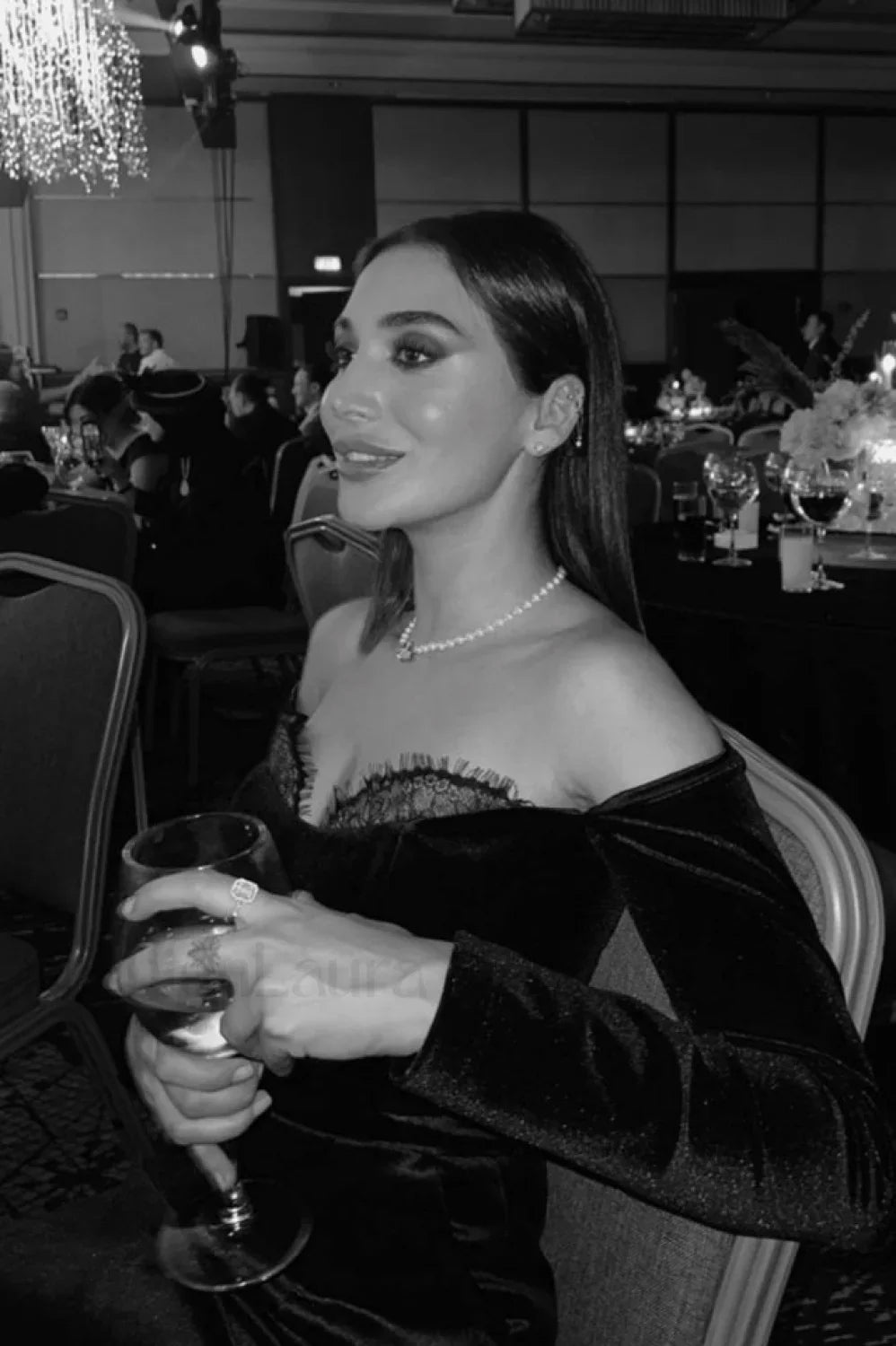 Palma Strapless Stylish Velvet Dress