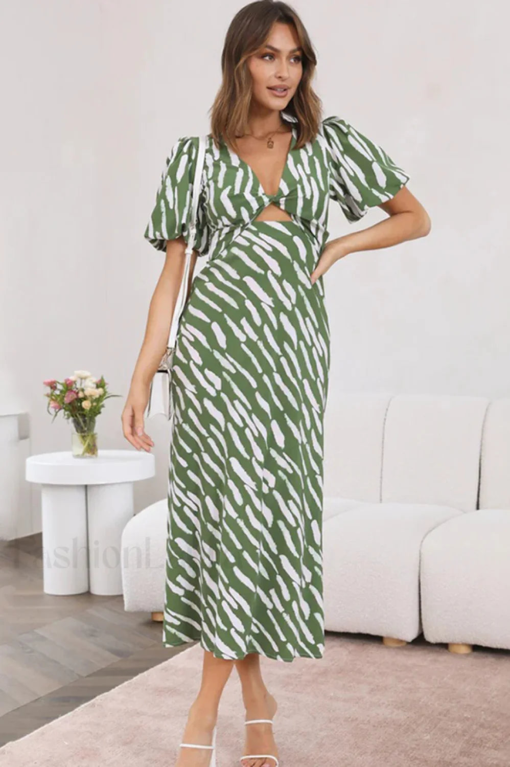 Paysley Elegant Midi Dress