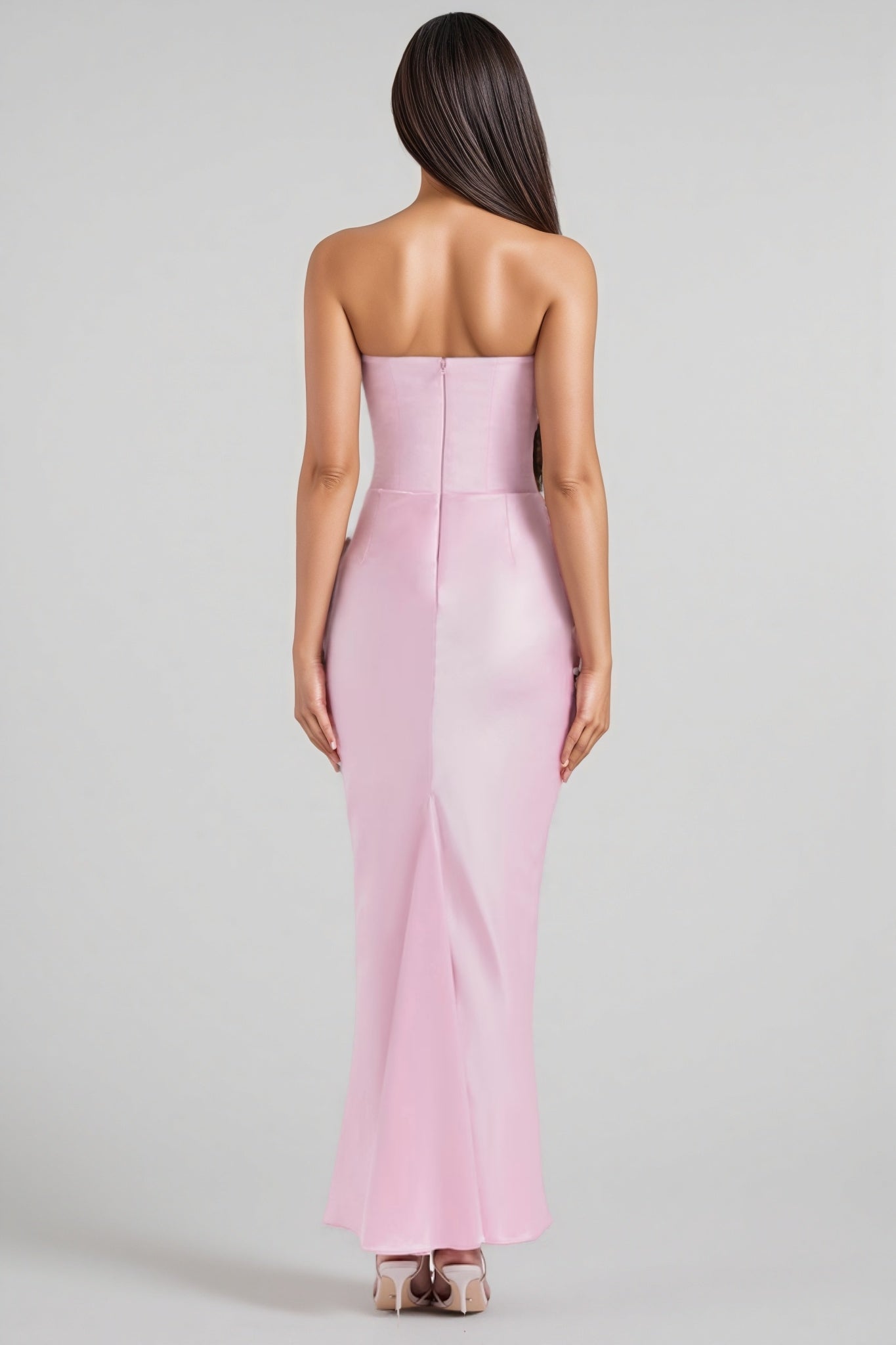 Rosi Strapless Corset Maxi Dress - View 5