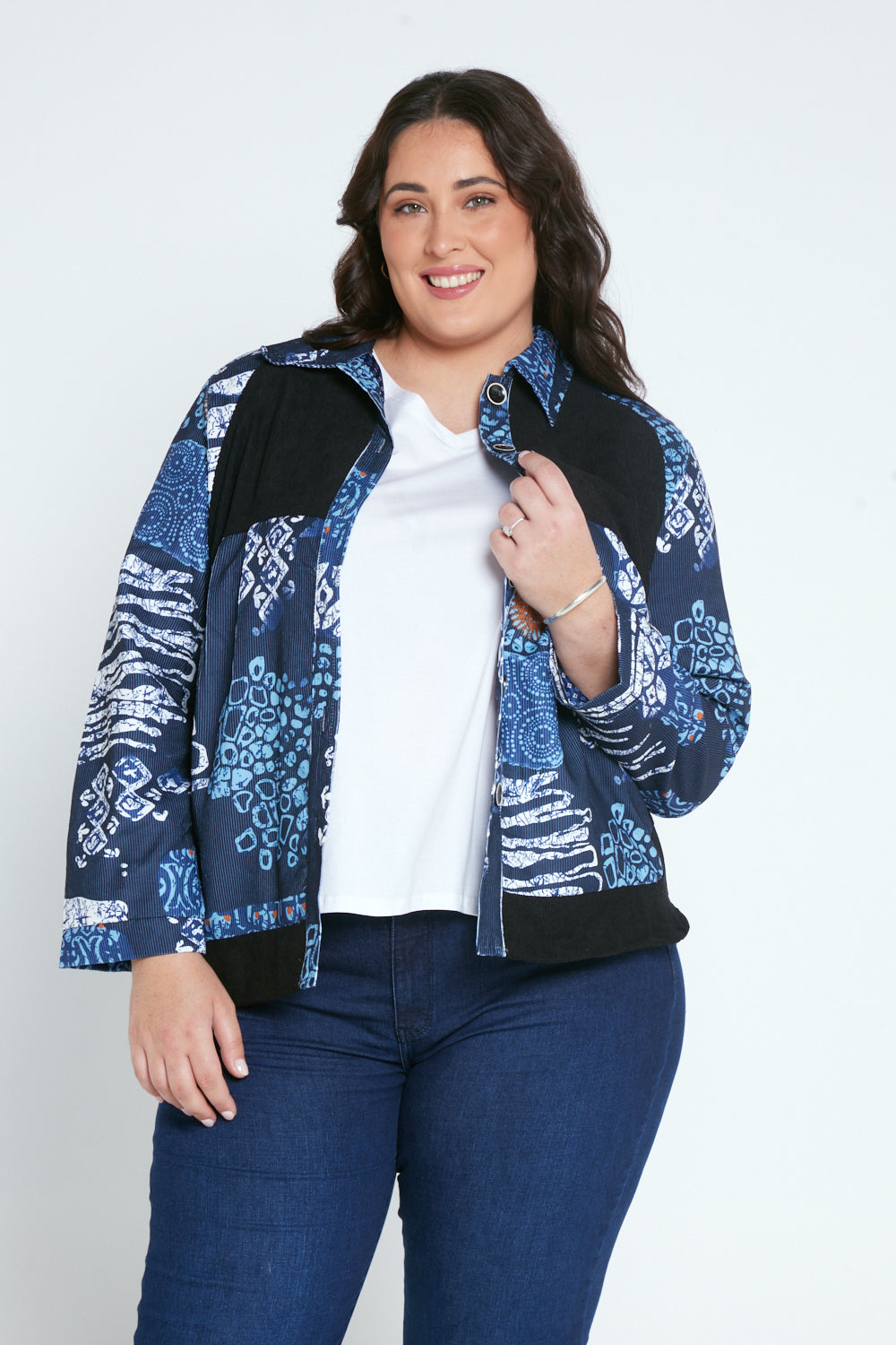 Phoenix Corduroy Jacket - Winter Coastline