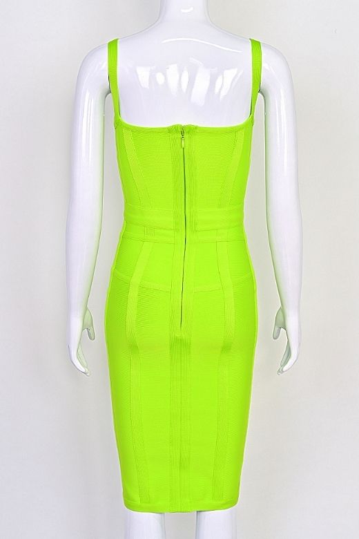 Pip Bandage Corset Dress - Sky Blue