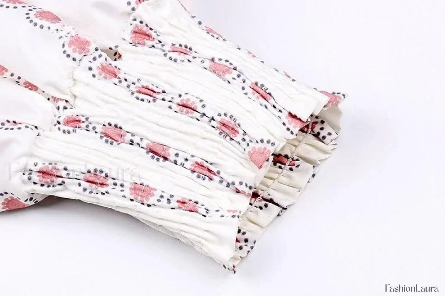 Printed Floral Korean Office Lady Blusas Blouse