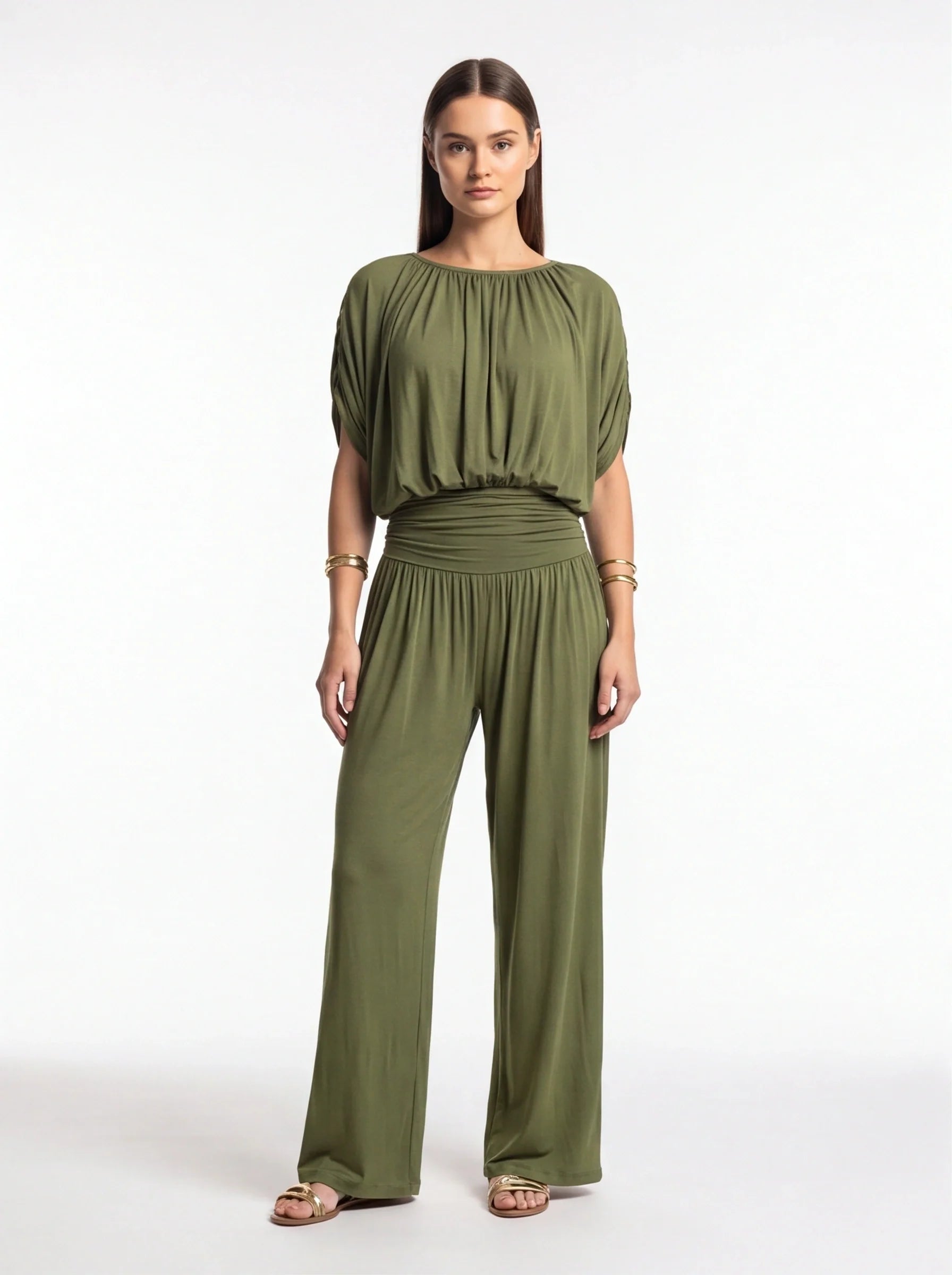 Elegant Black Jumpsuit for Women | Tailored Fit & Comfortable Stretch - Jamota