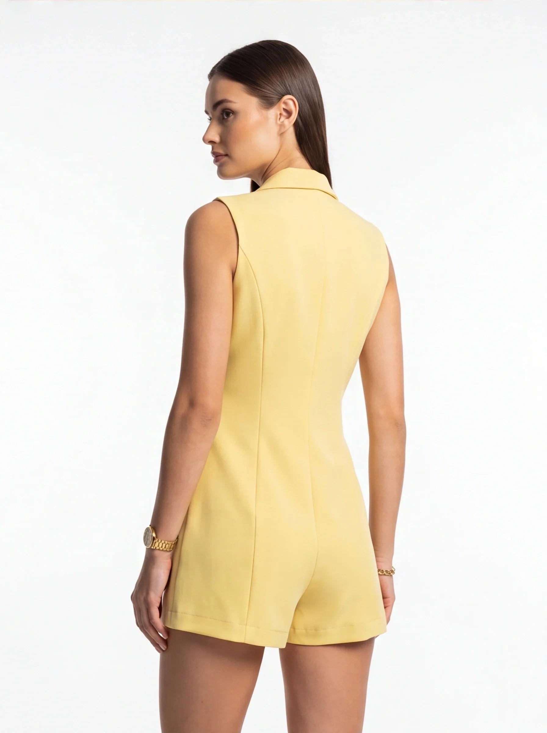 Elegant Chic Blazer Romper for Women | Tailored Fit & Versatile Design