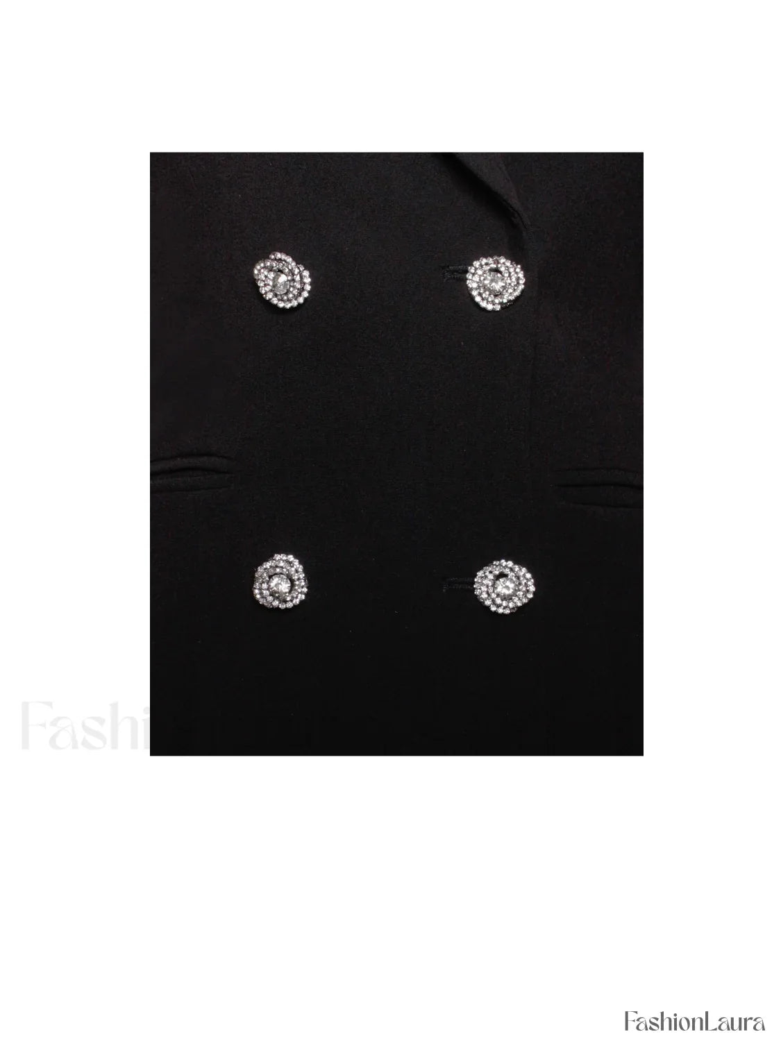 Quilla Black Feather Crystal Graceful Sleeve Backless Blazer Dress