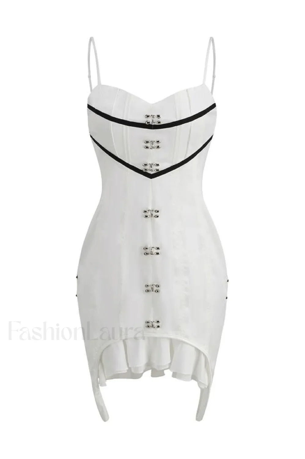 Ready To Stylish Party Mini Dress XS / White