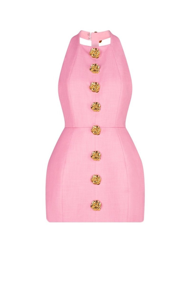LEMA HALTER MINI DRESS