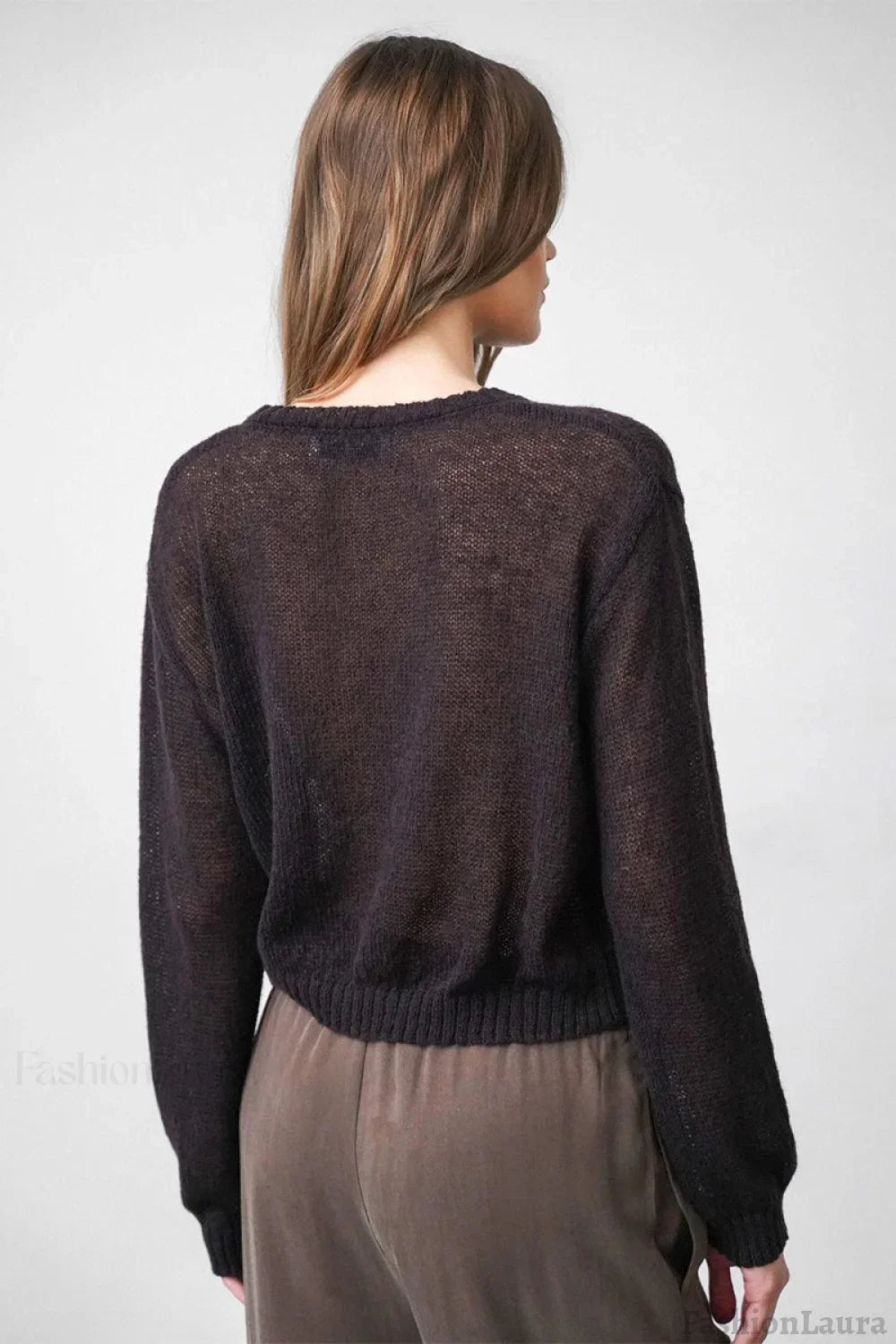 Relaxed Fit Knit Cardigan