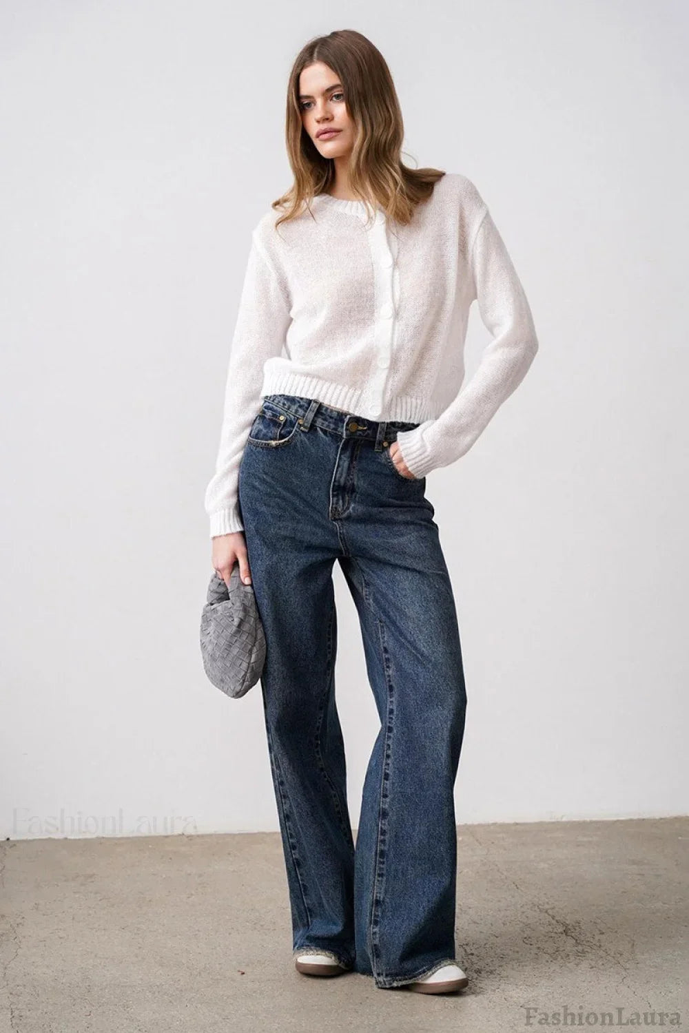 Relaxed Fit Knit Cardigan