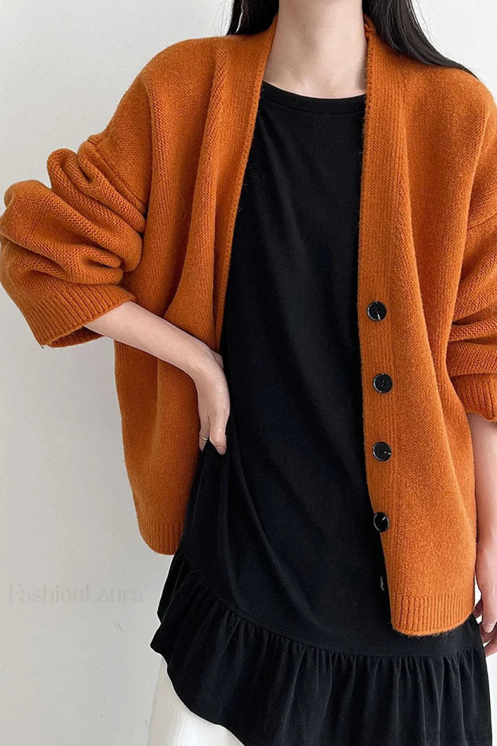 Relaxed Fit Vintage Cardigan