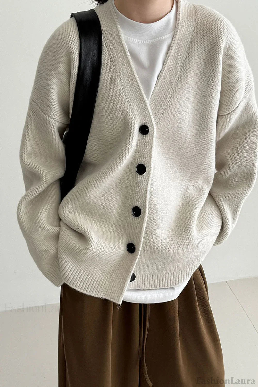 Relaxed Fit Vintage Cardigan