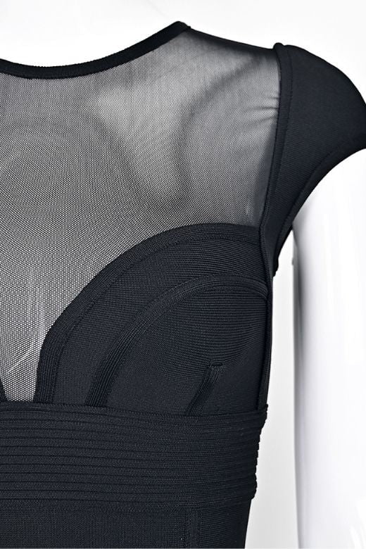 Rory Bandage Maxi Dress - Classic Black