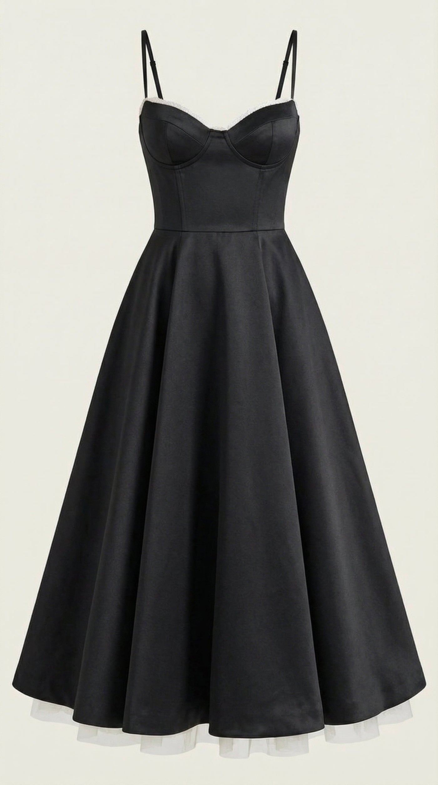 Sweetheart Corset Fit and Flare Midi Dress 20