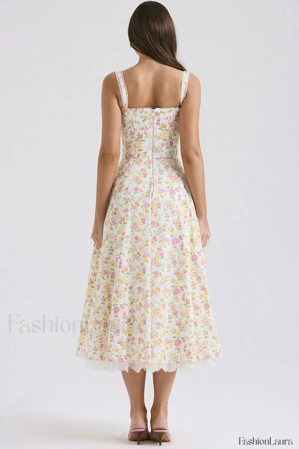 Rosalee Print Stylish Cotton Sundress