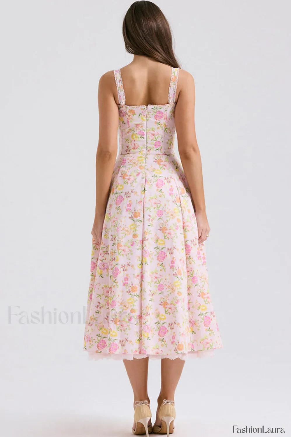 Rosalee Print Stylish Cotton Sundress