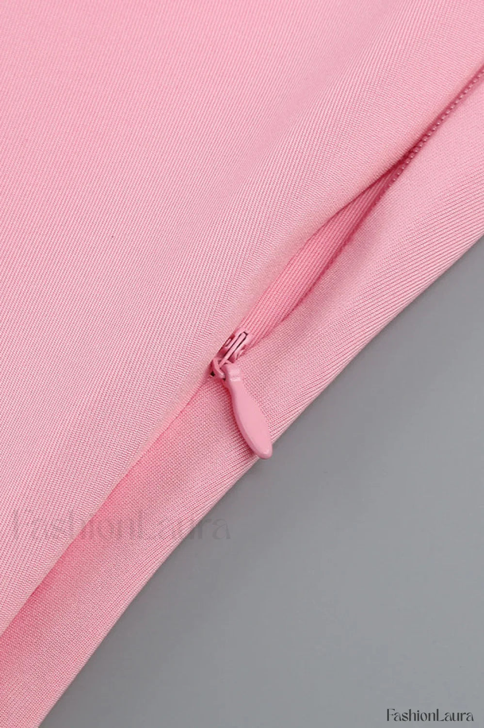 Rose-Detail Ruffled Stylish Mini Dress