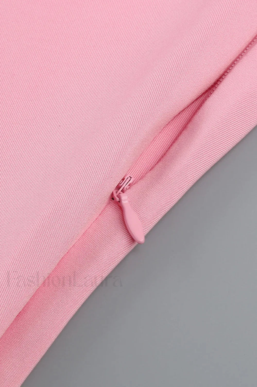 Rose-Detail Ruffled Stylish Mini Dress