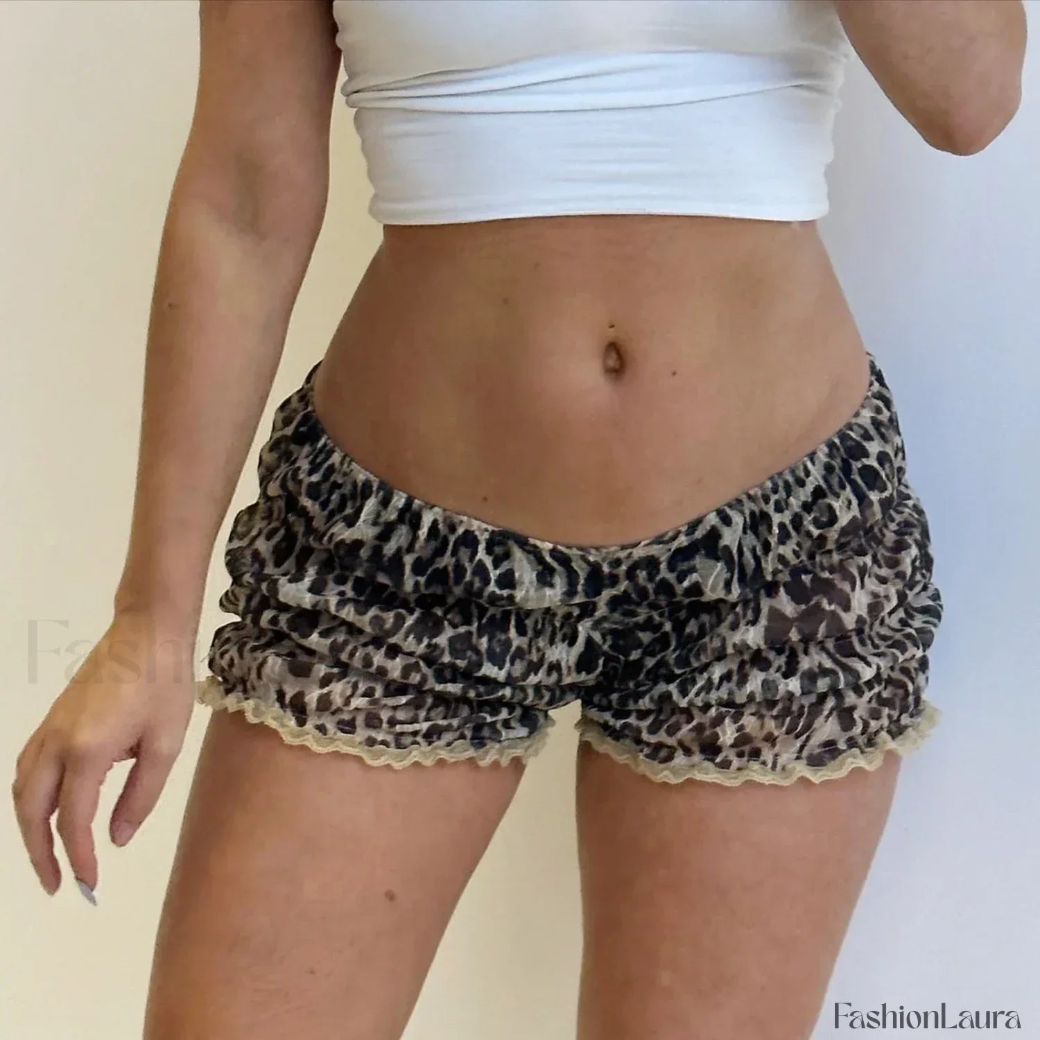 Ruffle Kawaii Pumpkin Lace Bowknot Short