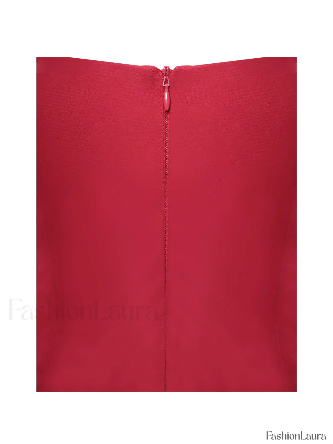 Sacha Red Lace Drop Graceful Waist Corset Puffy Mini Dress