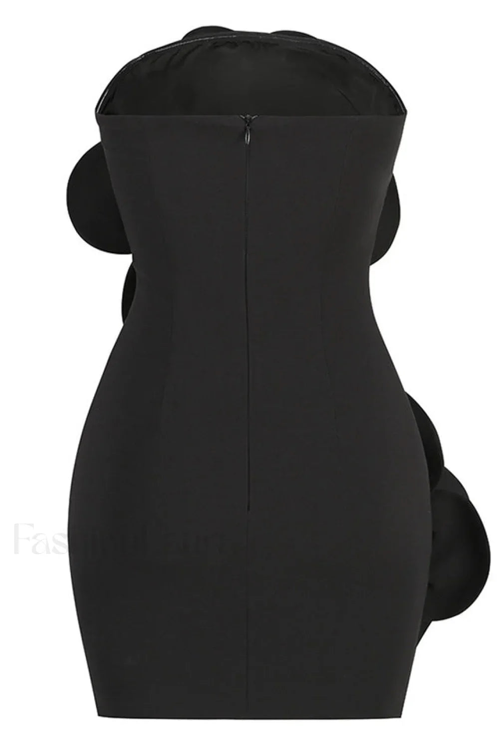 Sarrili 3D Floral Charming Corset Mini Dress