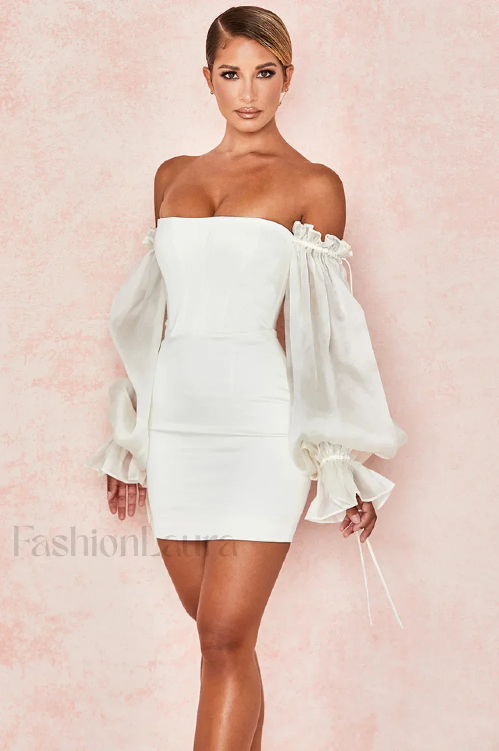 Satin Elegant Corset Dress