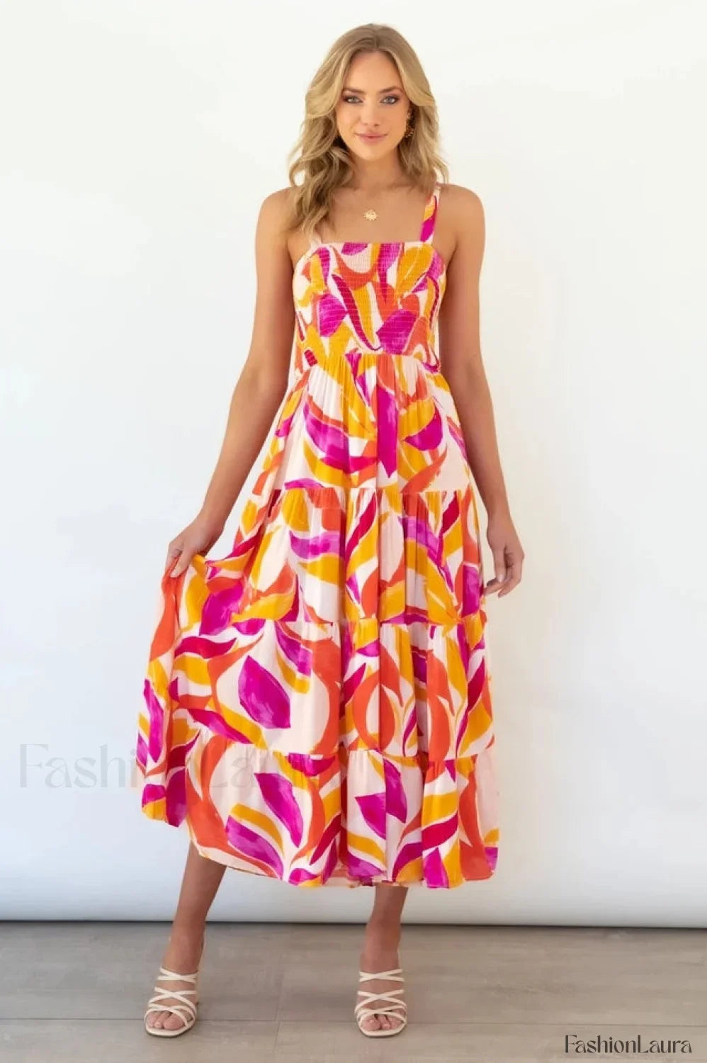 Savannah Smocked Stylish Maxi Dress