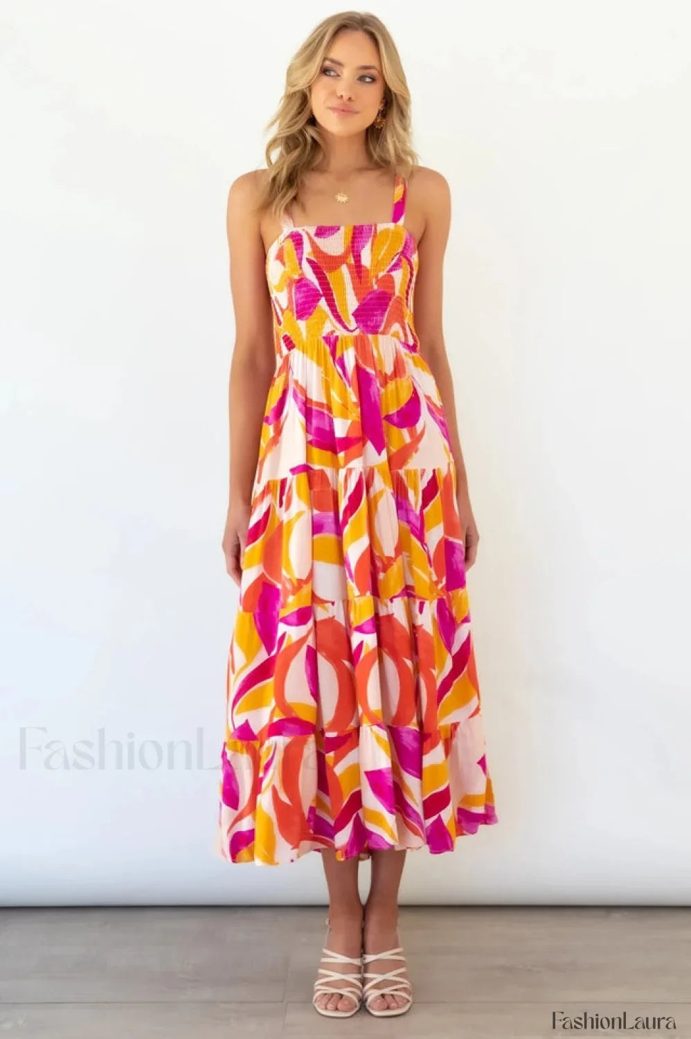 Savannah Smocked Stylish Maxi Dress