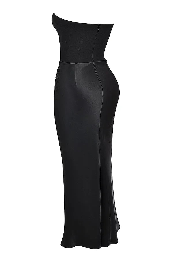 Rosario Aesthetic Deluxe Maxi Dress Chic Silhouette Collection