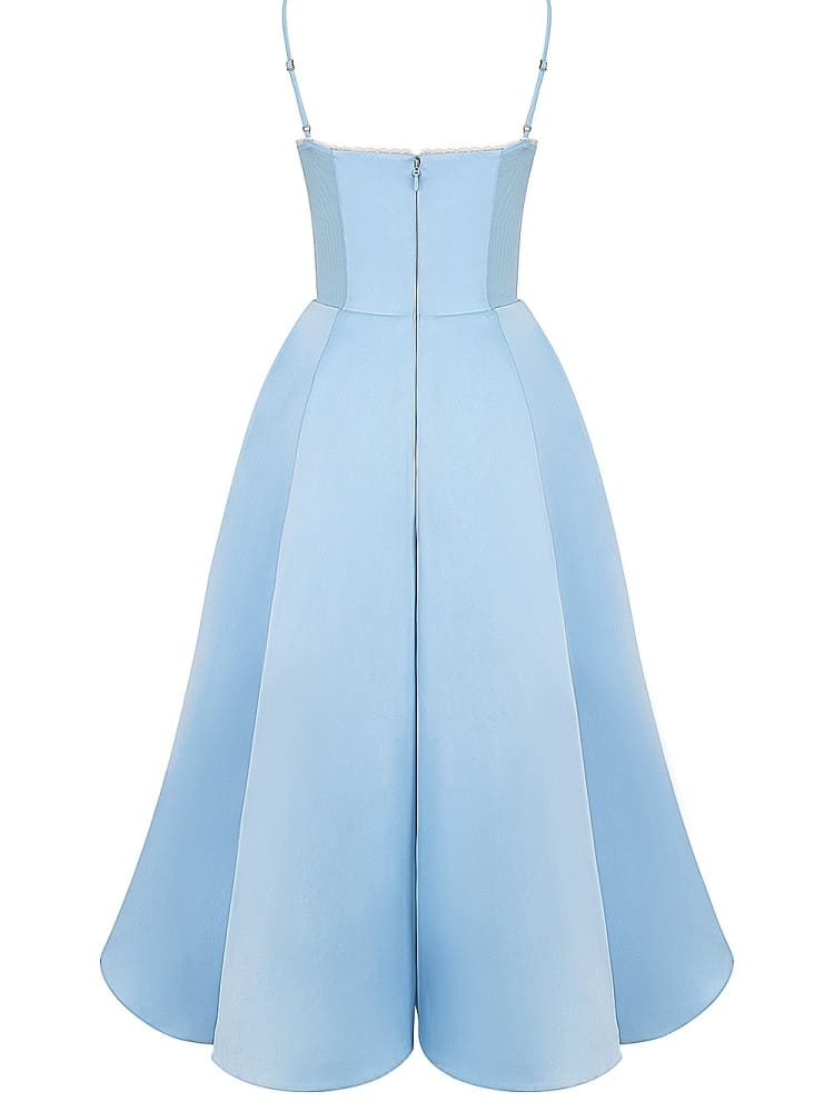 Cinderella Blue Tulle Midi Dress - View 10