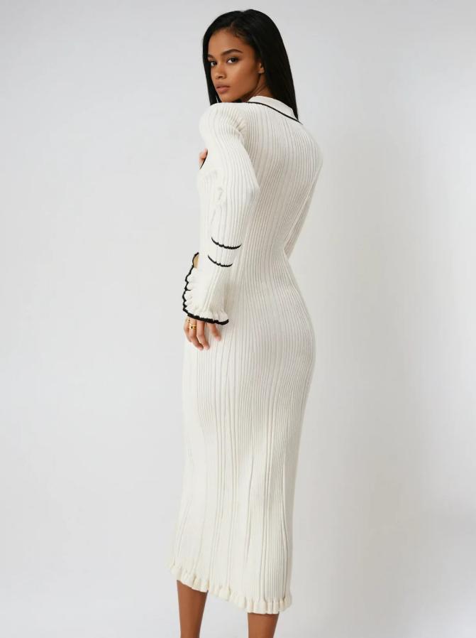 Stylish Classic Knit Dress