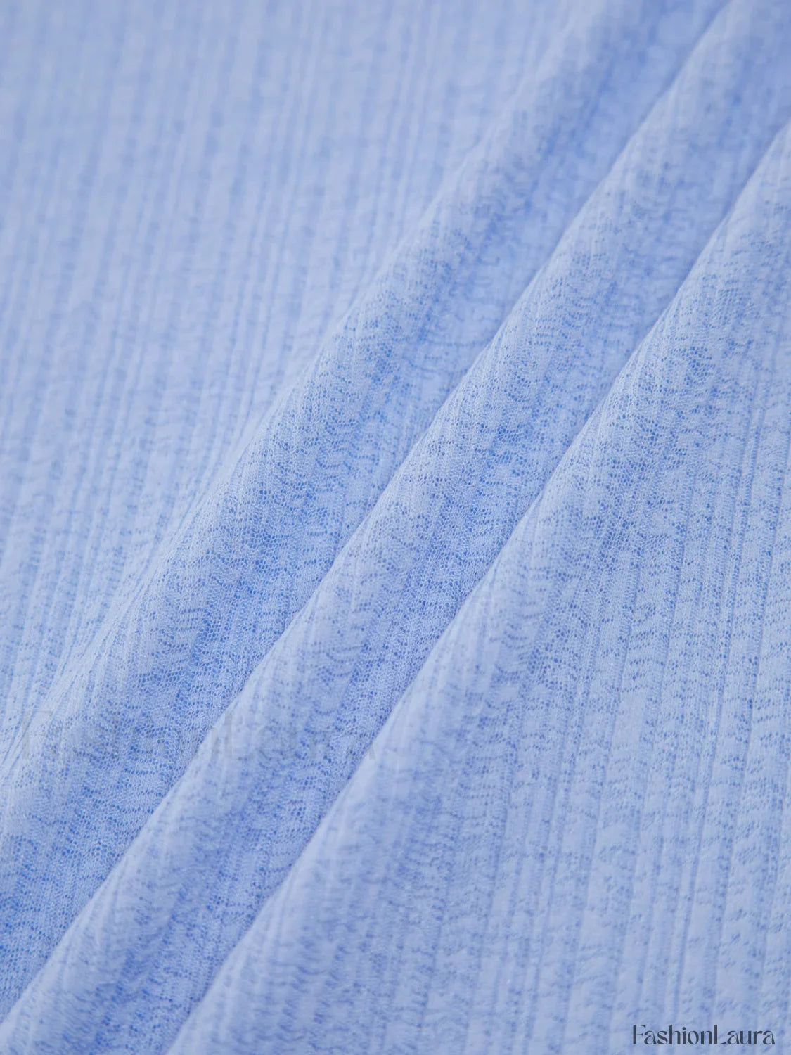 See Through Graceful Mesh Textured Shirt