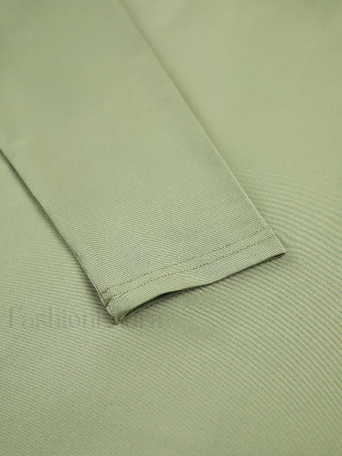 Semi-Sheer Long Sleeve Crop Top