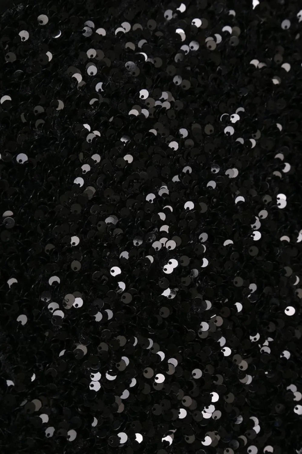 Sequin Embellishments Stylish Slit Maxi Dress