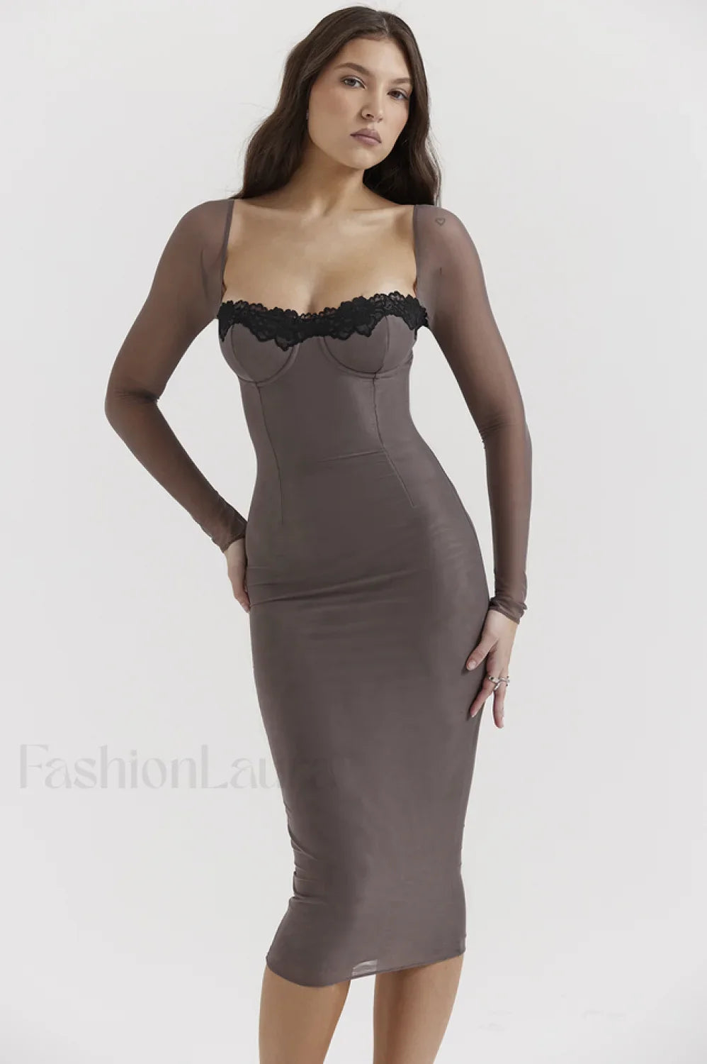 Seraphina Elegant Belted Dress