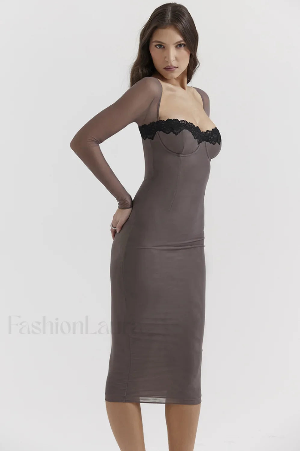Seraphina Elegant Belted Dress