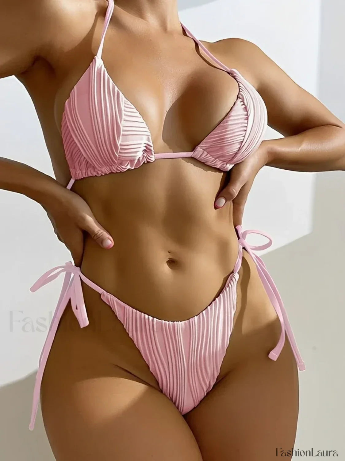 Sexy Halter String Bikini Set