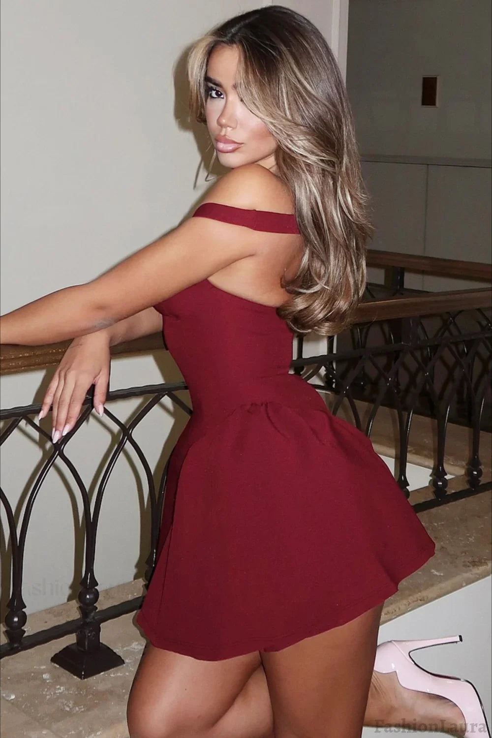 Sexy Low Cut Backless Party Dress