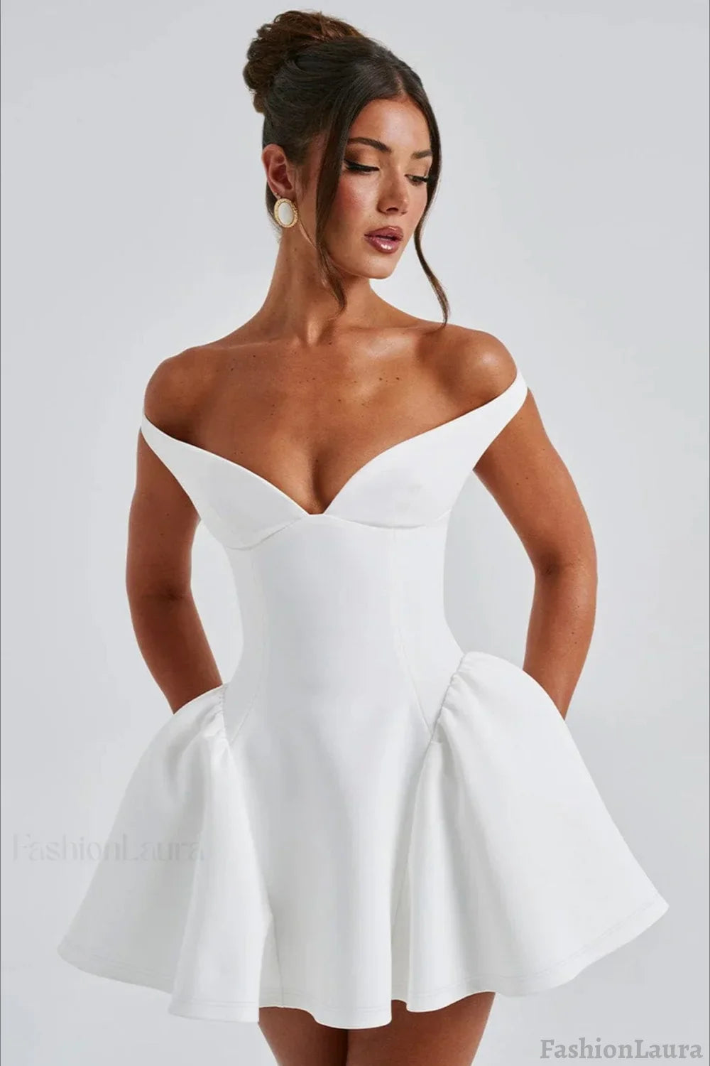 Sexy Low Cut Backless Party Dress