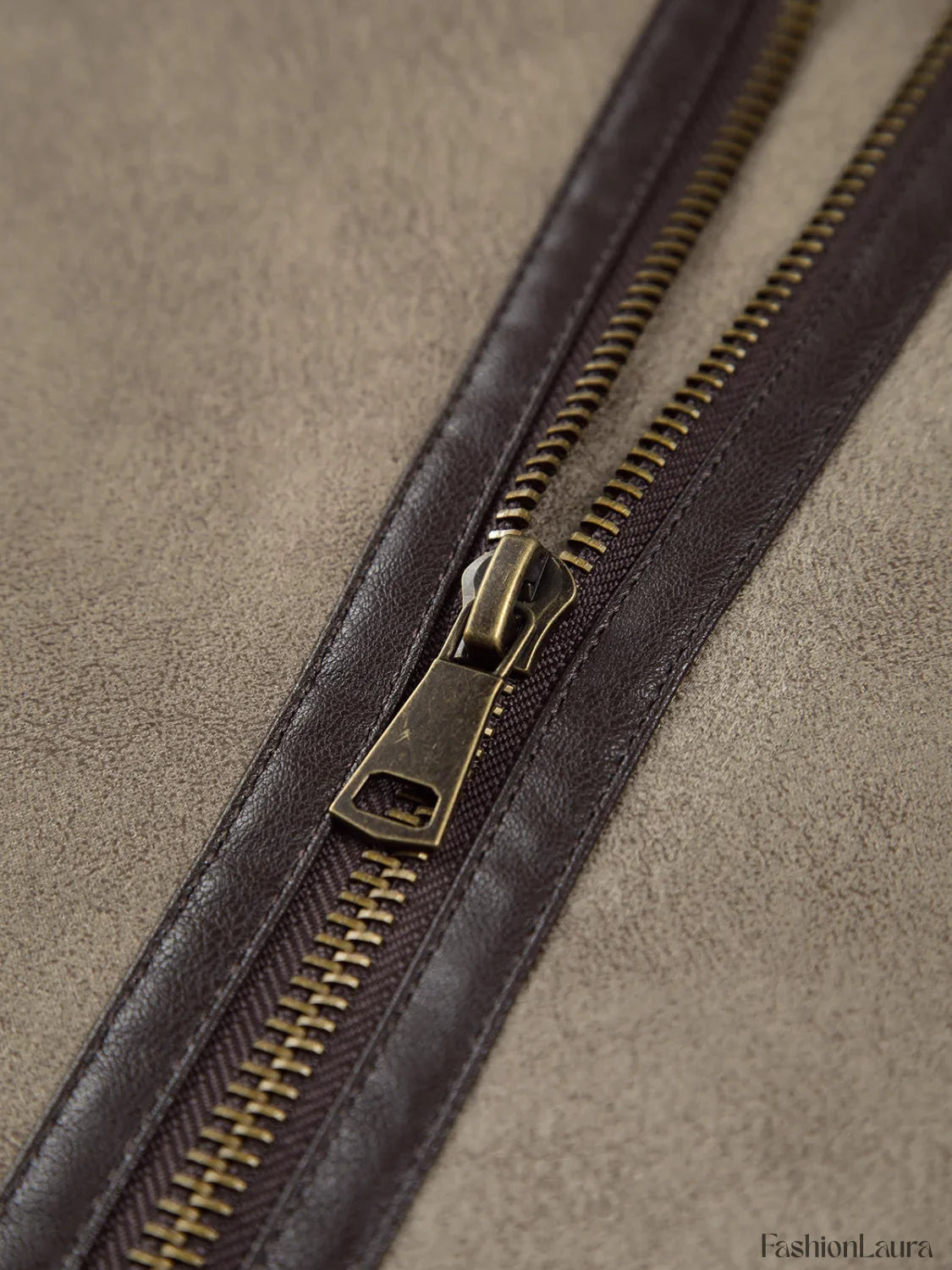 Sherpa Lined Shearling Trendy Leather Flight Vest