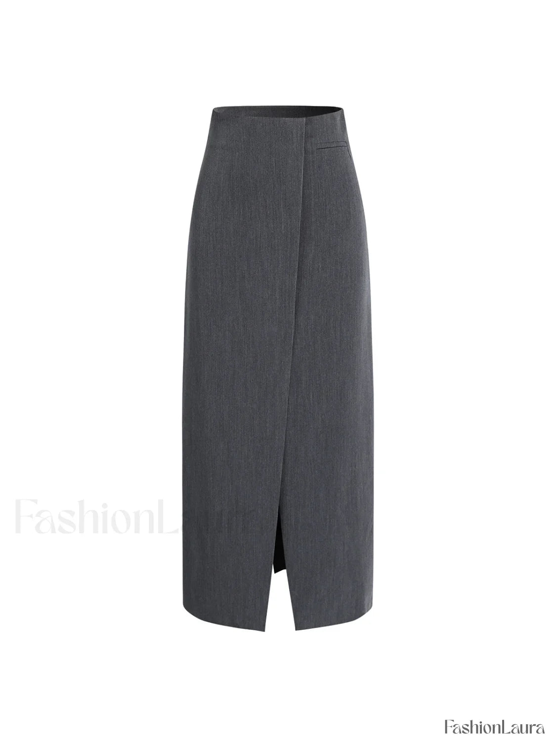 She's Effortless Graceful Slit Maxi Skirt