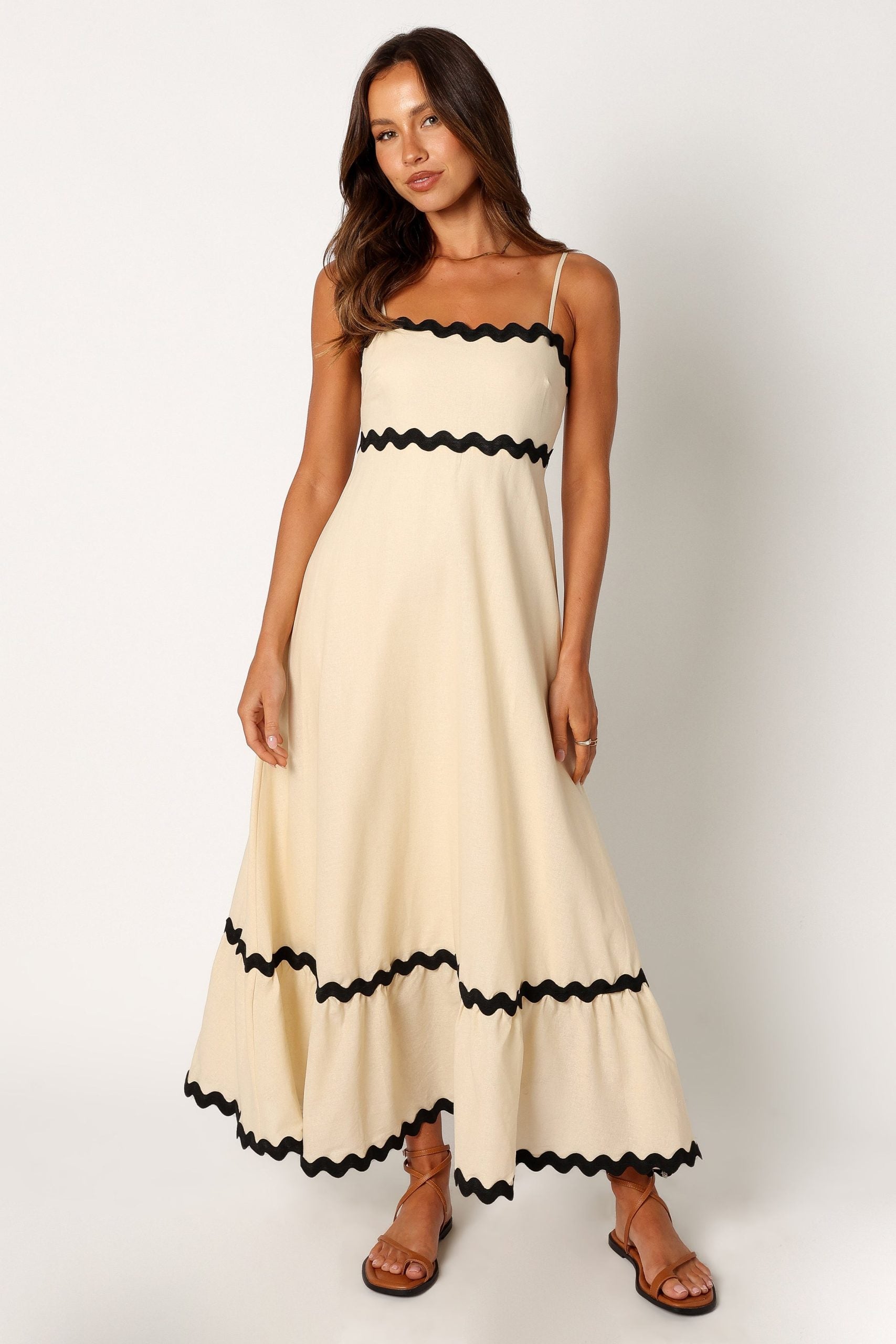 Satin Cowl Neck Sleeveless Slip Maxi Dress