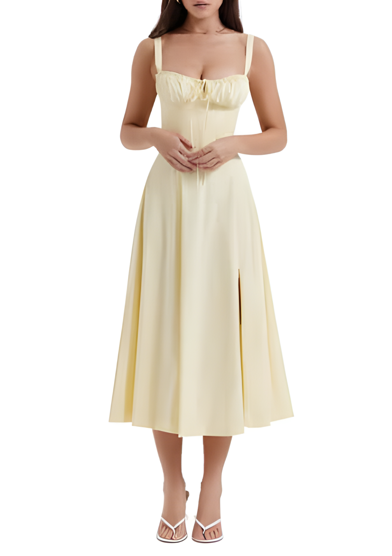 Valentina Elevated Corset Dress Everyday Luxe Edit