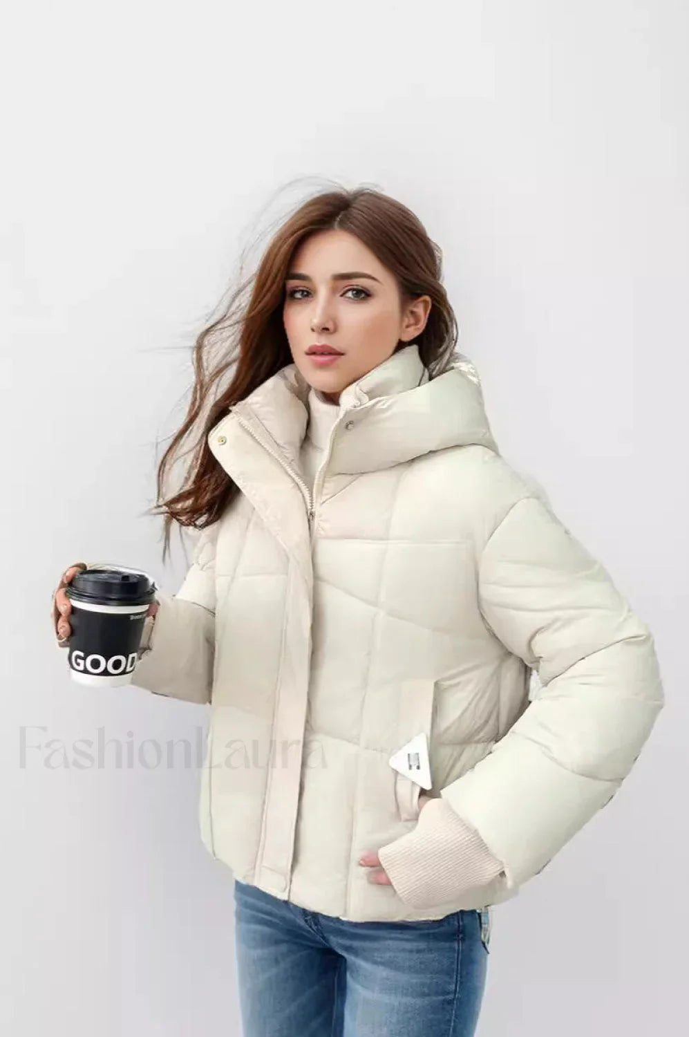 Short Puffer Down Coat