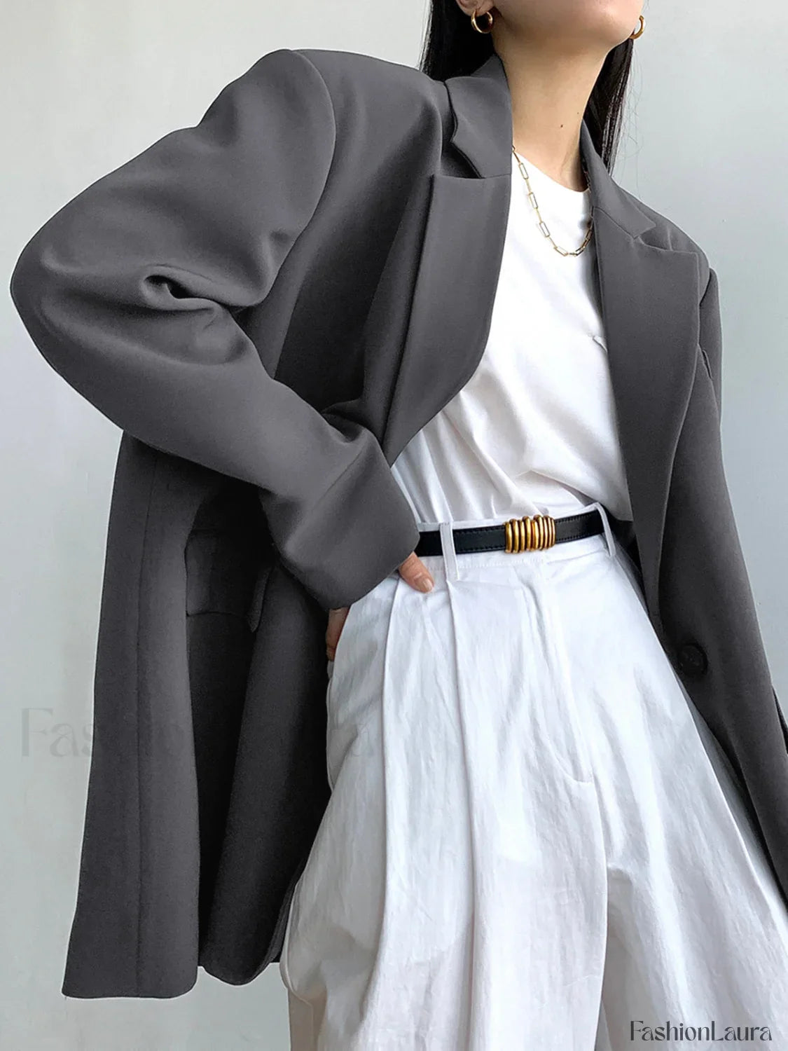 Single Breasted Graceful Essential Blazer