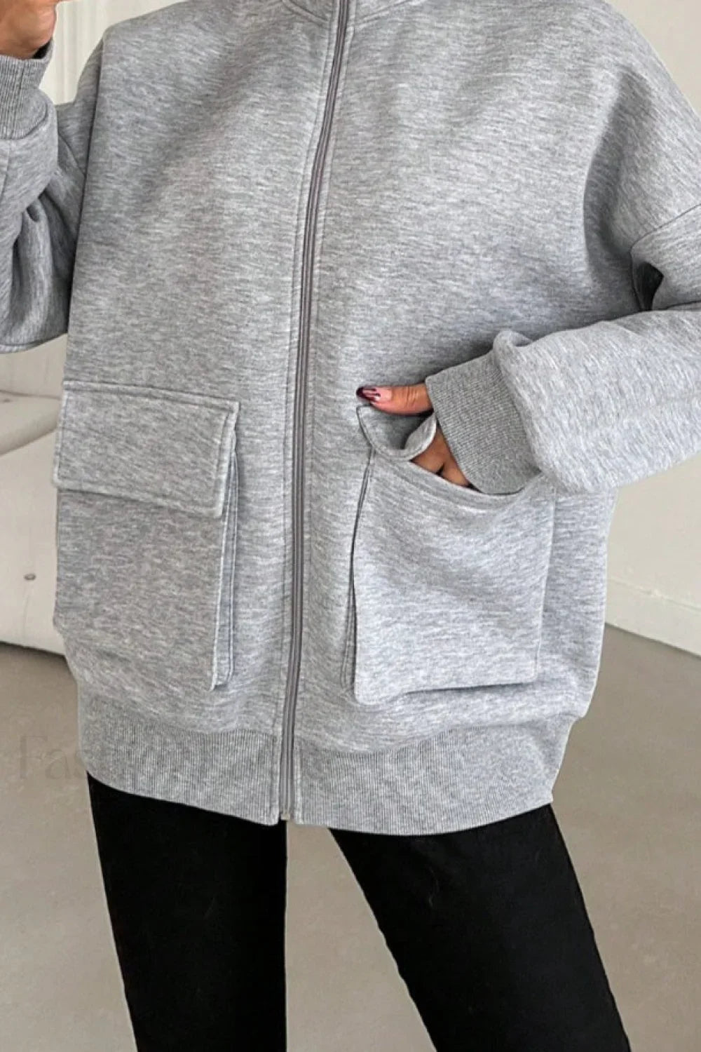 Slim Fit Casual Bomber Jacket