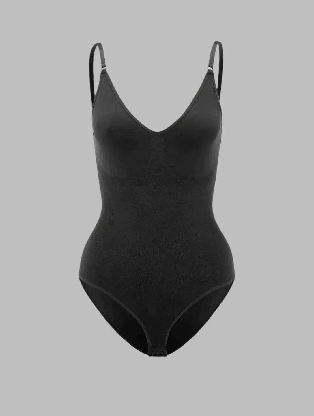 Spaghetti Strap Scoop Neck Shaping Bodysuit