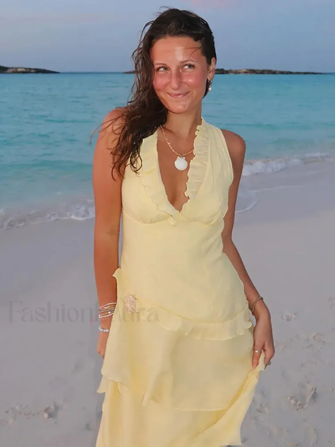 Solid Pleated Strapless Midi Dress