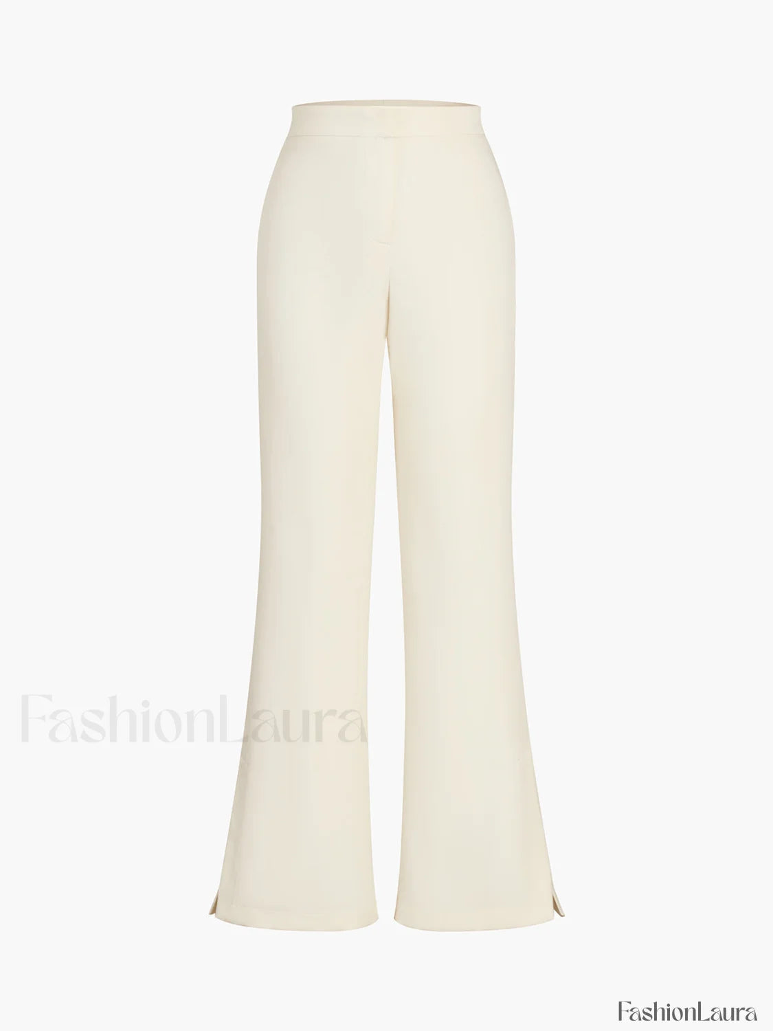 Solid Tube Top With Modern Wide Leg Pants Set